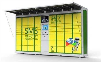 Smart Package Drop Off Locker